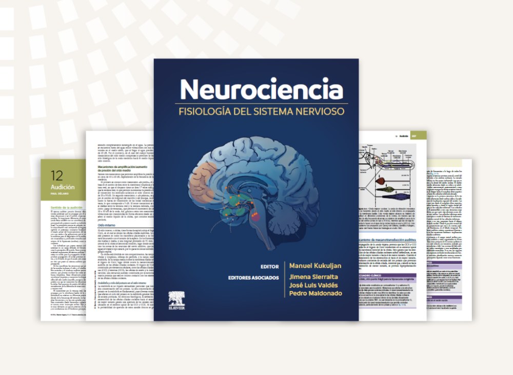 Nuevo libro de fisiología del sistema nervioso, dirigido por el Dr. Manuel Kukuljan, ya disponible en Elsevier